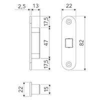 AGB - PROTIPLECH EASY-TOUCH - drevo BIM - biela matná (FM)