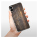 Odolné silikónové puzdro iSaprio - Old Wood - iPhone X