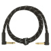 Fender Deluxe Series 3' Instrument Cable Black Tweed