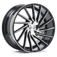 1AV ZX1 hliníkové disky 8,5x19 5x115 ET40 GLOSS BLACK & POLISHED