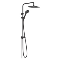 Hansgrohe Vernis Shape, sprchový set Showerpipe 230 Reno, matná čierna, HAN-26282670