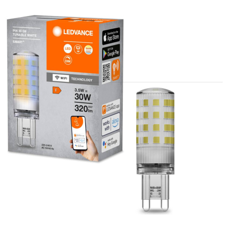 LEDVANCE SMART+ WiFi LED žiarovka G9, 3,5 W, CCT stmievateľná