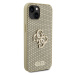 Guess PU Perforated 4G Glitter Metal Logo Apple iPhone 15 GUHCP15SPSP4LGD Gold