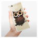 Odolné silikónové puzdro iSaprio - Owl And Coffee - Huawei P10 Lite