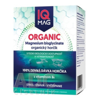 IQ MAG ORGANIC Horčík + Vitamín B6