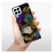 Odolné silikónové puzdro iSaprio - Dark Flowers - Samsung Galaxy M53 5G