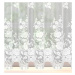 Záclona žakárová alebo balkónový komplet, Florella metráž, biela 170 cm
