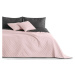 DecoKing Prehoz na posteľ Axel ružová/oceľová, 170 x 210 cm