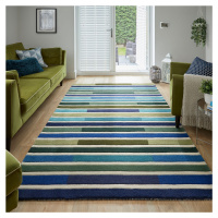 Ručně všívaný kusový koberec Illusion Piano Green/Multi - 160x230 cm Flair Rugs koberce