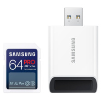 Samsung SDXC 64GB PRE ULTIMATE + USB adaptér