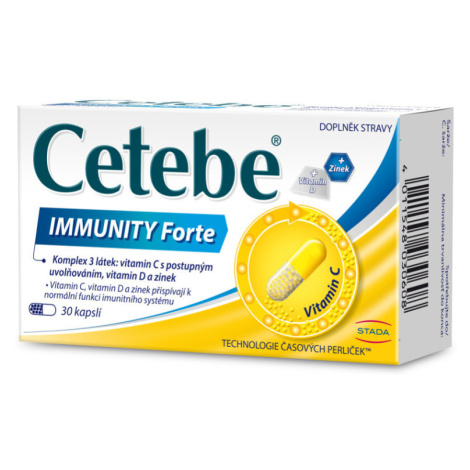 CETEBE Immunity forte 30 kapsúl
