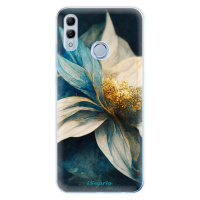 Odolné silikónové puzdro iSaprio - Blue Petals - Huawei Honor 10 Lite