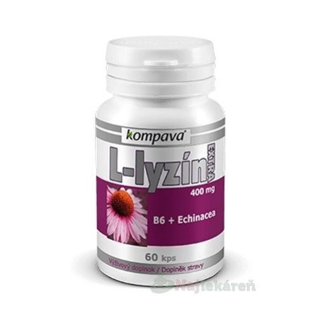 Kompava L-Lyzín Extra 400 mg 60 kapsúl