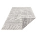 Kusový koberec Twin Supreme 103862 Biri Grey/Cream – na ven i na doma - 120x170 cm NORTHRUGS - H