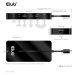 Club3D hub USB-C, 7-in-1 hub s 2x HDMI, 2x USB Gen1 Type-A, 1x RJ45, 1x 3.5mm audio, 1x USB Gen1