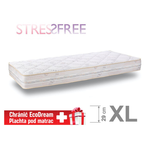 Matrac StressFree XL z pamäťovej peny DreamBed - 140x200cm