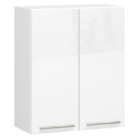 Závěsná kuchyňská skříňka Olivie W 60 cm bílá