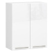 Závěsná kuchyňská skříňka Olivie W 60 cm bílá