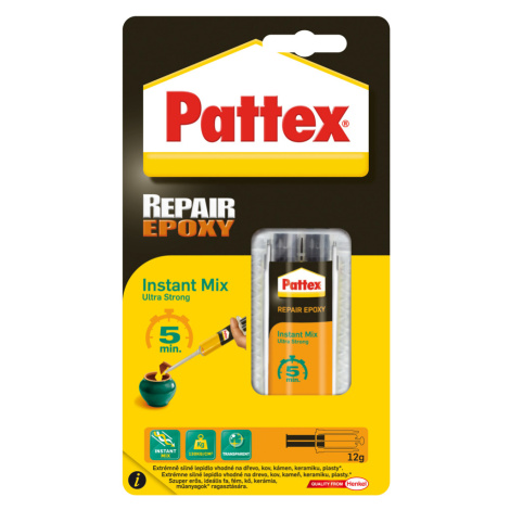 PATTEX REPAIR EPOXY ULTRA STRONG 5 MIN - Dvojzložkové epoxidové lepidlo 0,011 L