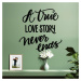 Zamilovaný citát na stenu - A true love story...