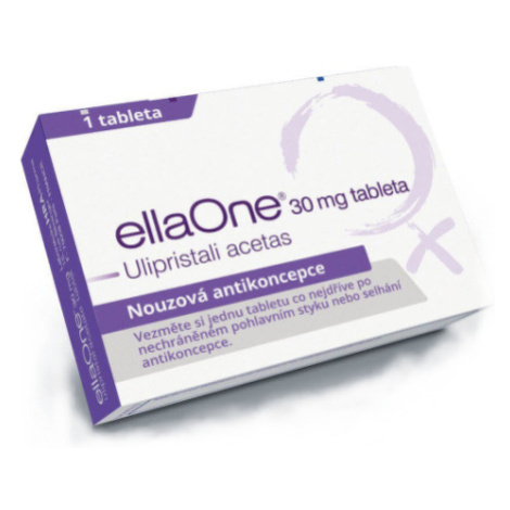 ELLAONE 30 mg  núdzová antikoncepcia 1 tableta