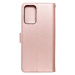 Diárové puzdro na Samsung Galaxy A72/A72 5G Forcell MEZZO tree ružovo zlaté