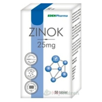 EdenPharma Zinok 25 mg 50 tabliet