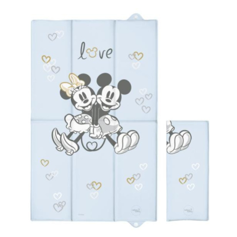 CEBA Podložka prebaľovacia cestovná 50x80 Disney Minnie & Mickey Blue