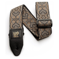 Ernie Ball Gold & Black Paisley Strap