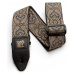 Ernie Ball Gold & Black Paisley Strap