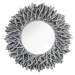 LuxD Dizajnové nástenné zrkadlo Kenley, , sivé 20 cm x  21253
