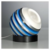 TECNOLUMEN Bulo – stolná LED lampa svetlomodrá