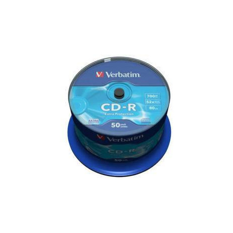 VERBATIM CD-R(50-Pack)Spindle/Extra Protection/DL/52x/700MB