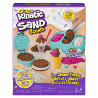 Spin Master Kinetic sand voňavé kopčekové zmrzliny