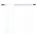 Šnúrkové záclony, 2 ks, 140x250 cm, biele