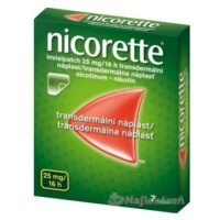 Nicorette invisipatch 25mg/16h náplasti proti fajčeniu 7ks