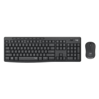 LOGITECH MK295 SILENT WIRELESS COMBO GRAPHITE CZ/SK 2,4GHZ 920-009808