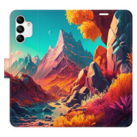 Flipové puzdro iSaprio - Colorful Mountains - Samsung Galaxy A04s