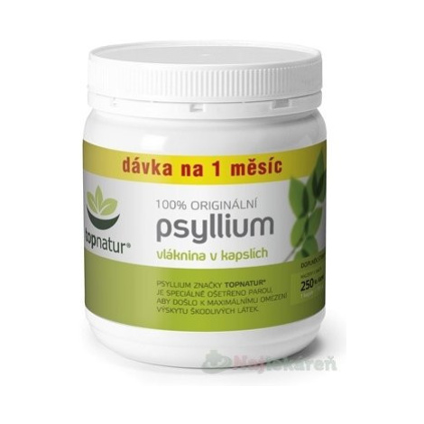 Topnatur Psyllium 250 kapsúl