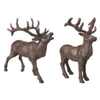 Kovové záhradné sošky v súprave 2 ks Deer – Esschert Design
