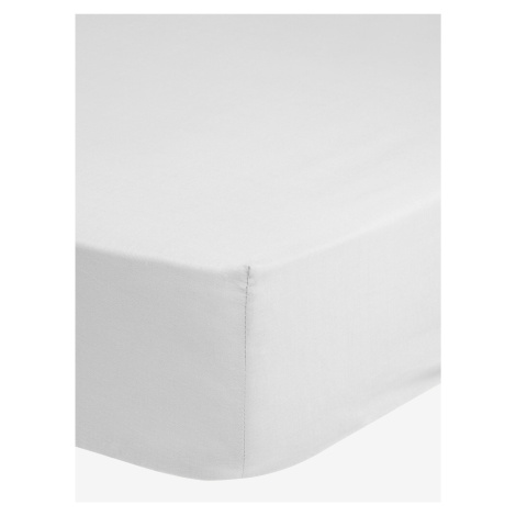 80/90/100 x 200 cm - Biele prestieradlo elastické džersejové Good Morning