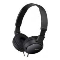 Sony MDRZX110, černá sluchátka s hlavovým mostem