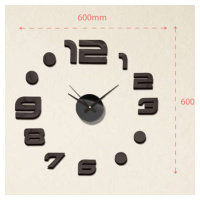Nalepovacie nástenné hodiny, MPM 3776,90, 60cm