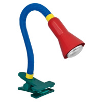 Farebná stolná lampa Couleur s upínaním