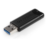 VERBATIM Flash Disk PinStripe USB 3.0, 32GB - čierna