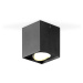 EVN Kardanus stropné LED svetlo, 9x9 cm, čierna