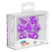 Sada kociek na RPG: Oakie Doakie Dice RPG Set Translucent - Purple (7 ks)