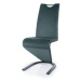 Sconto Jedálenská stolička SIGH-090 zelená/čierna