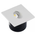 Schodiskové LED svietidlo štvorcové 3W, 3000K, 270lm, biele VT-1109SQ (V-TAC)