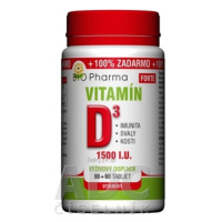 BIO Pharma Vitamín D3 FORTE